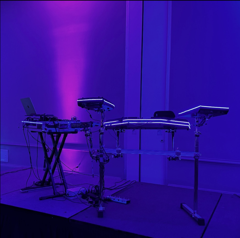 DJ Drums featuring DJ/Turntables|Live Drums|Electronic Pads|LED Integration|Mixer
