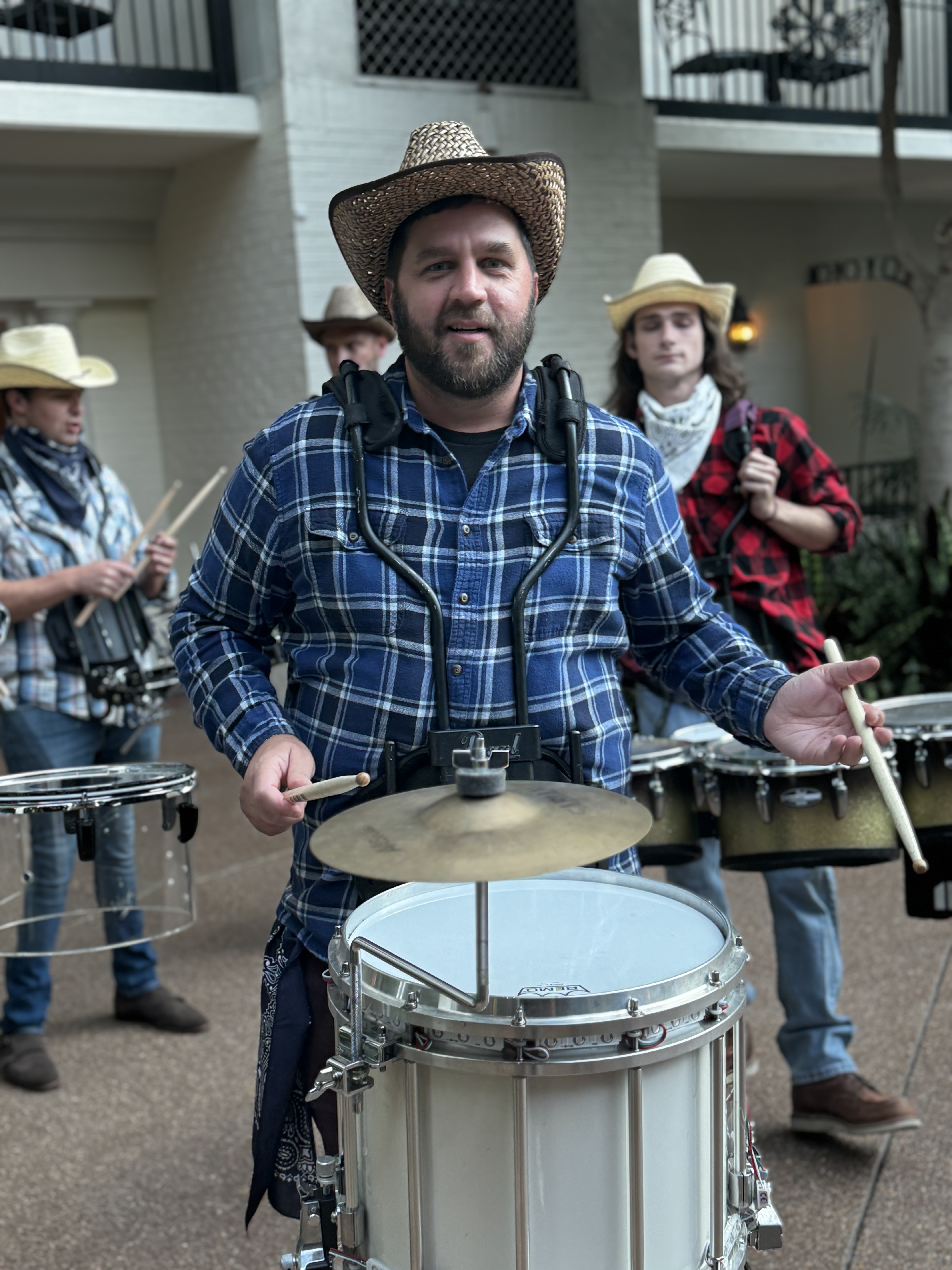 Hot Stickin' Country Drumline live Drumming/Percussion performance